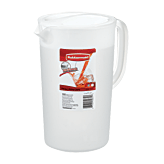 Rubbermaid Servin' Saver Plus 1-gallon, 3.8-liter, beverage pitcher, ergonomic handle, lid locks into 3 positions Full-Size Picture